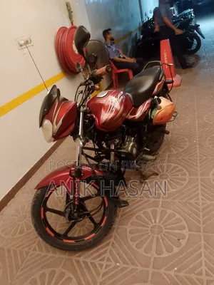 Bajaj Discover 100 2015 লাল