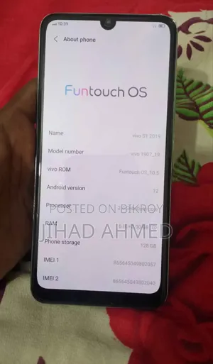 Vivo S1 128 GB Blue