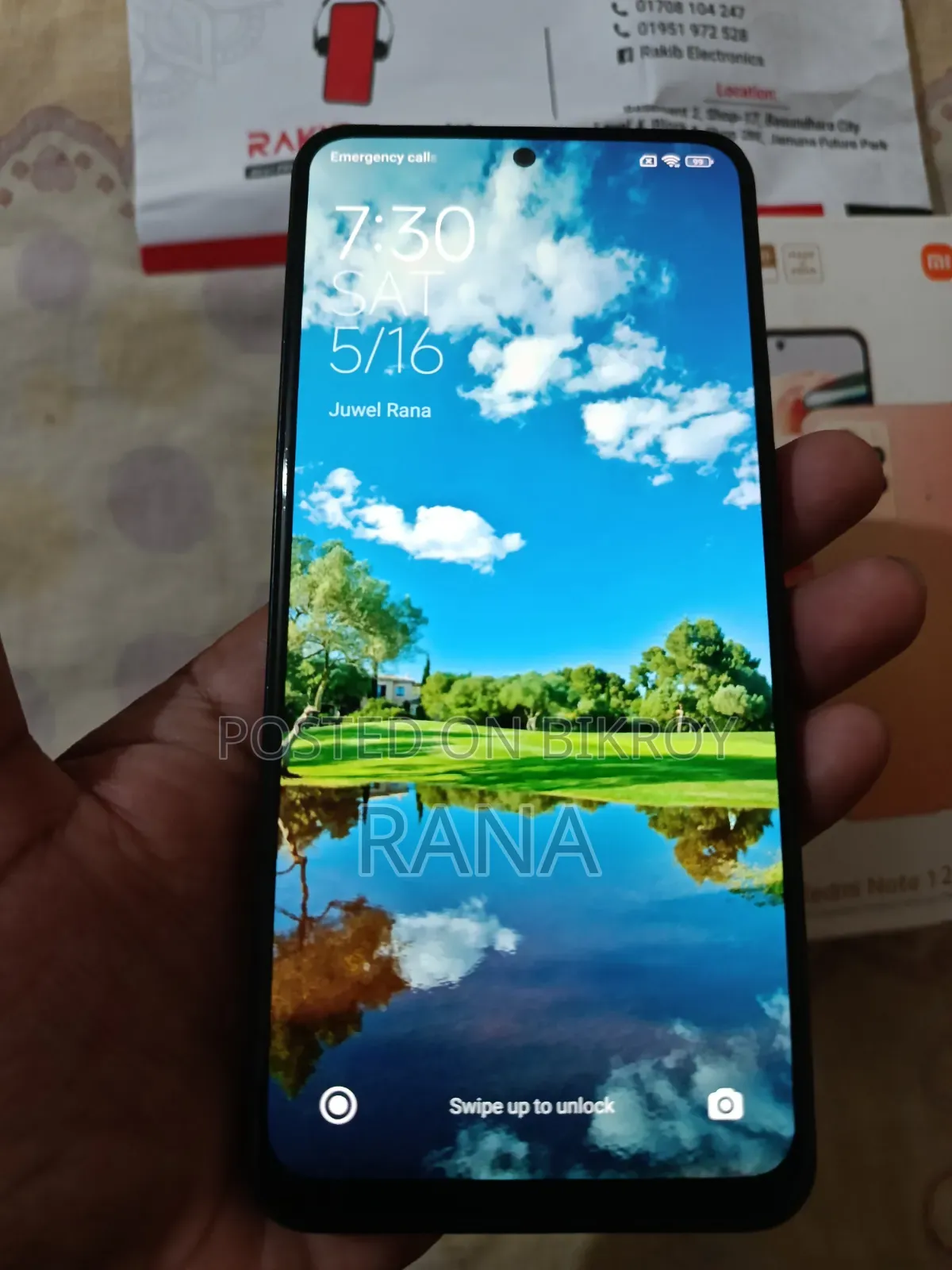 New Xiaomi Redmi Note 12 128 GB Black
