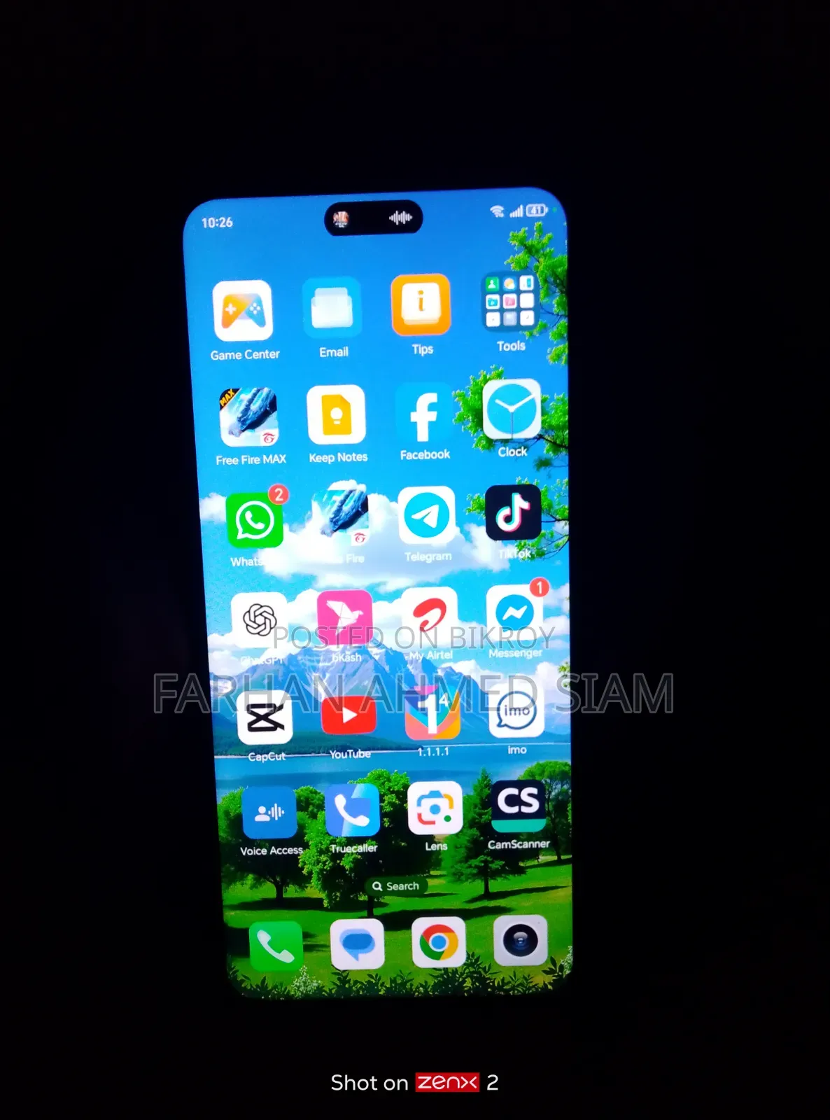 Honor X7c 256 GB Green