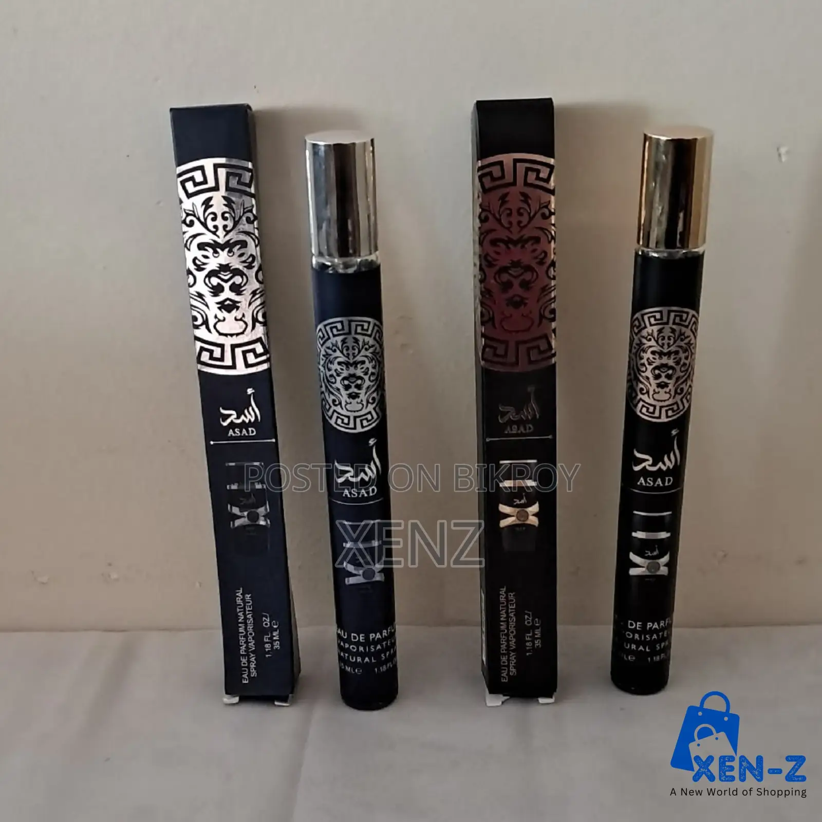 Premium 35ml Pocket Perfume for Men Women - Travel Spray (Yara,Asad)