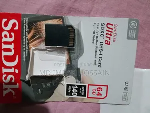 Sandisk Ultra 64gb SDXC Uhs-I Memory Card 140mb/S