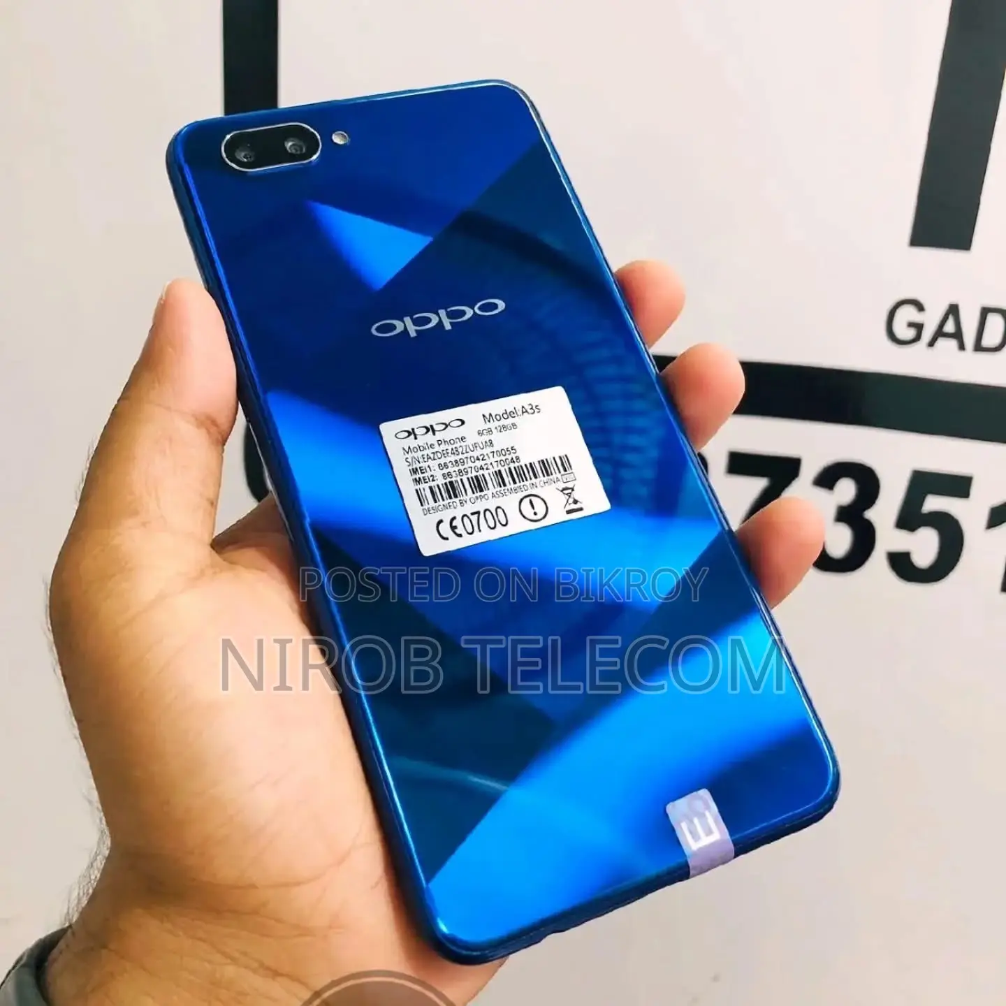 New Oppo A3s 64 GB