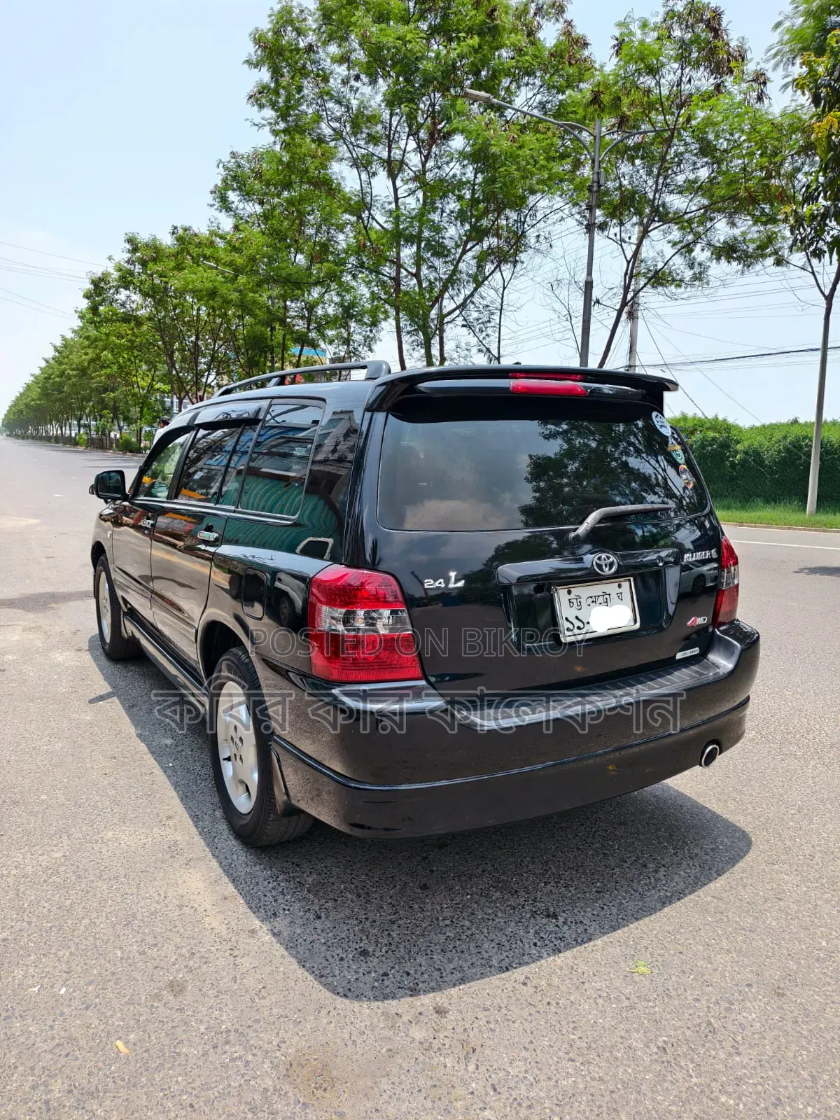 Toyota Kluger 2005 Black