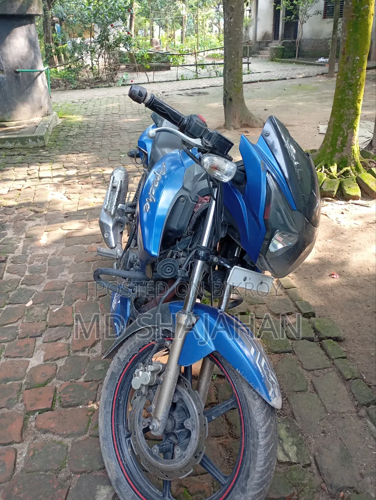 TVS Apache RTR 160 2V 2016 Blue
