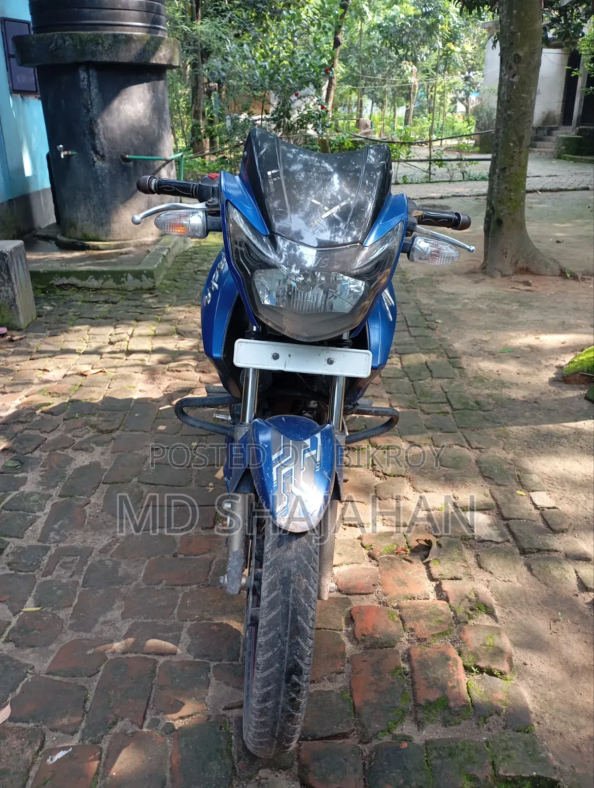 TVS Apache RTR 160 2V 2016 Blue