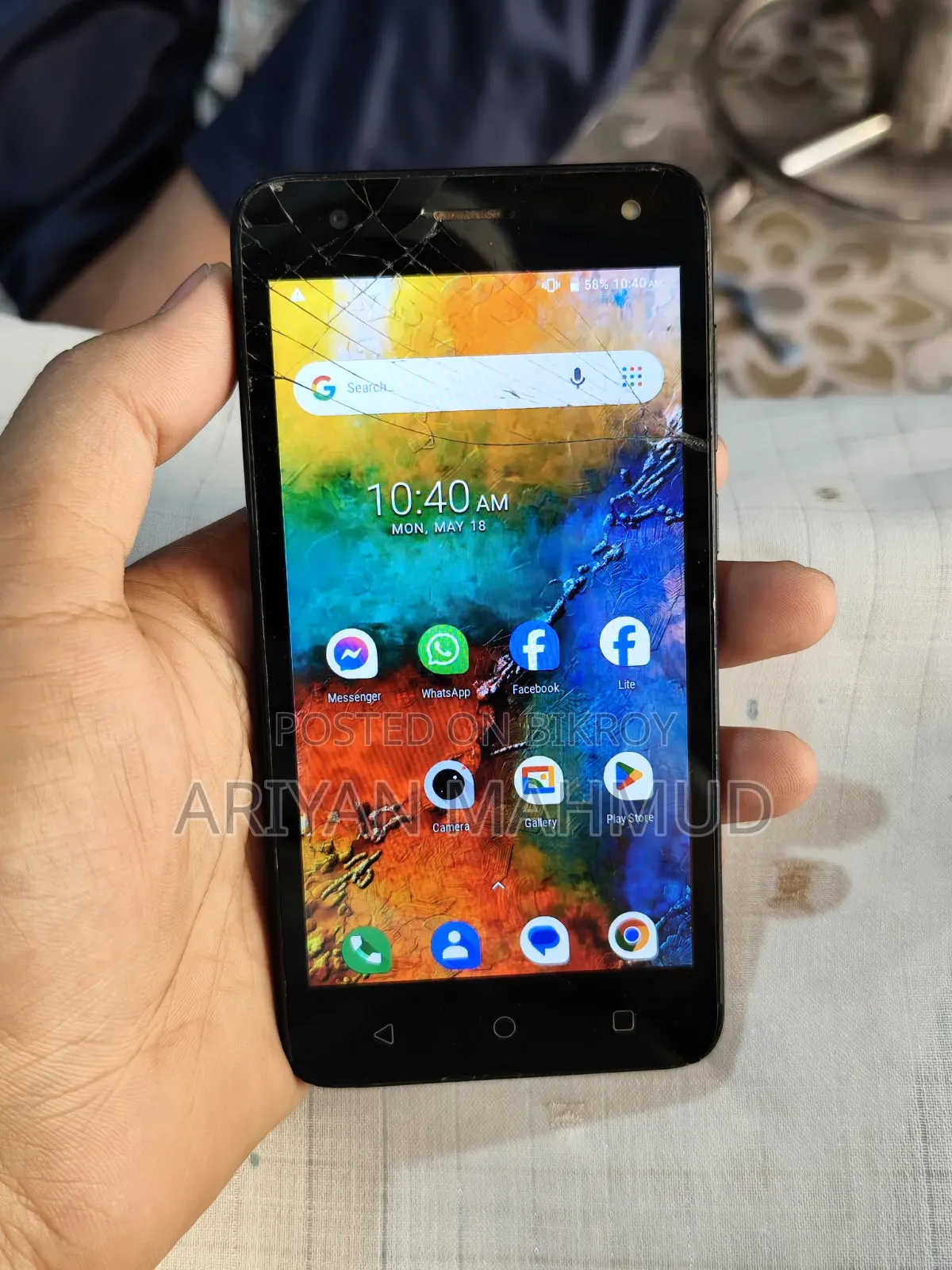 Symphony G10 8 GB Black