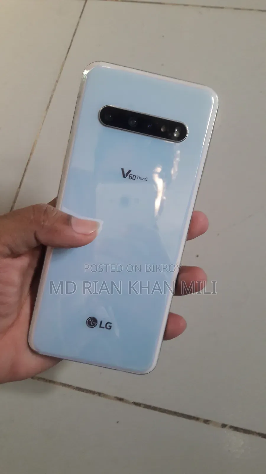 LG V60 ThinQ 5G UW 128 GB White