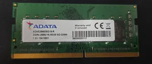 Adata (2pcs) 8gb Ddr4 Ram 2666mhz Laptop Ram
