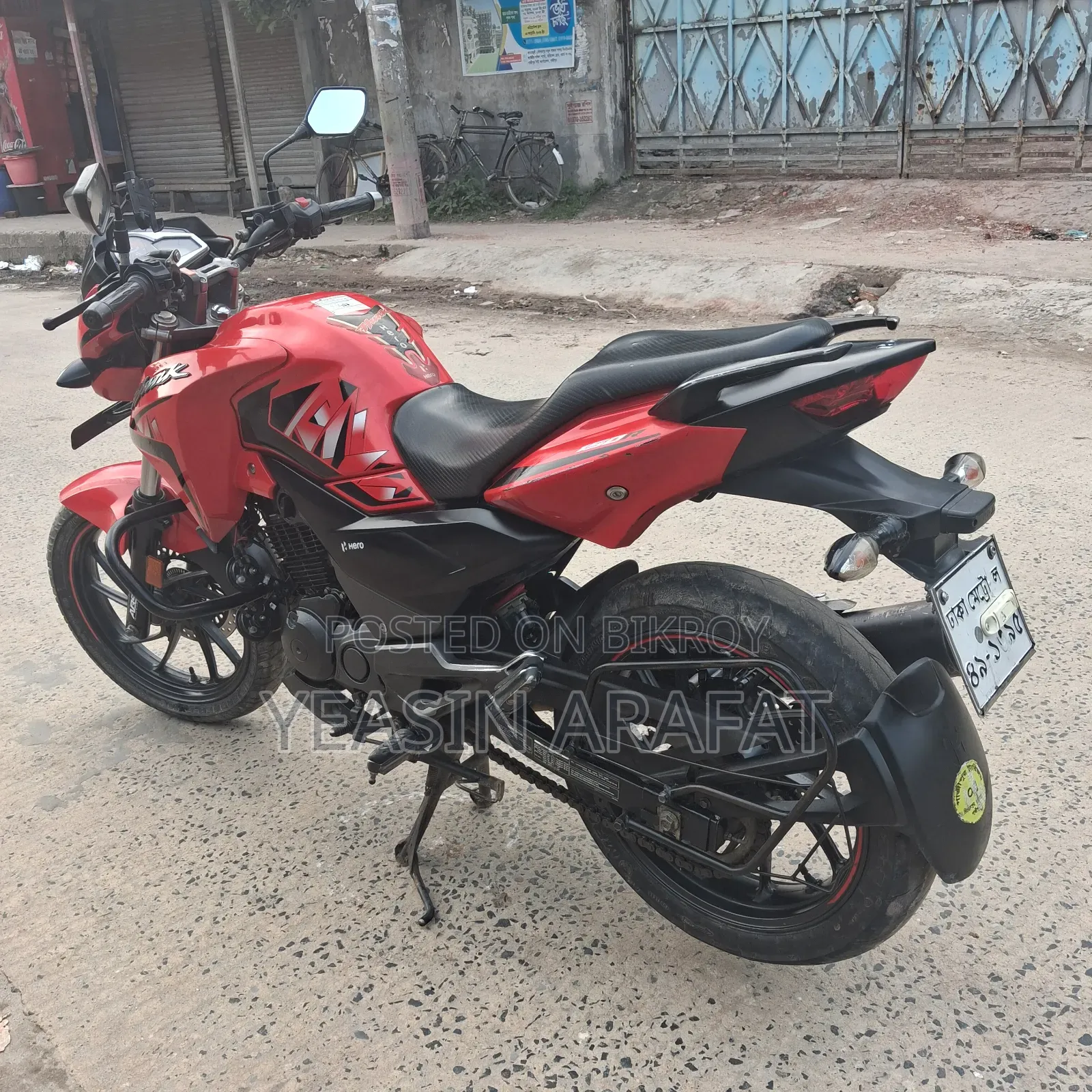 Hero Hunk 150R Xtec 2024 Red