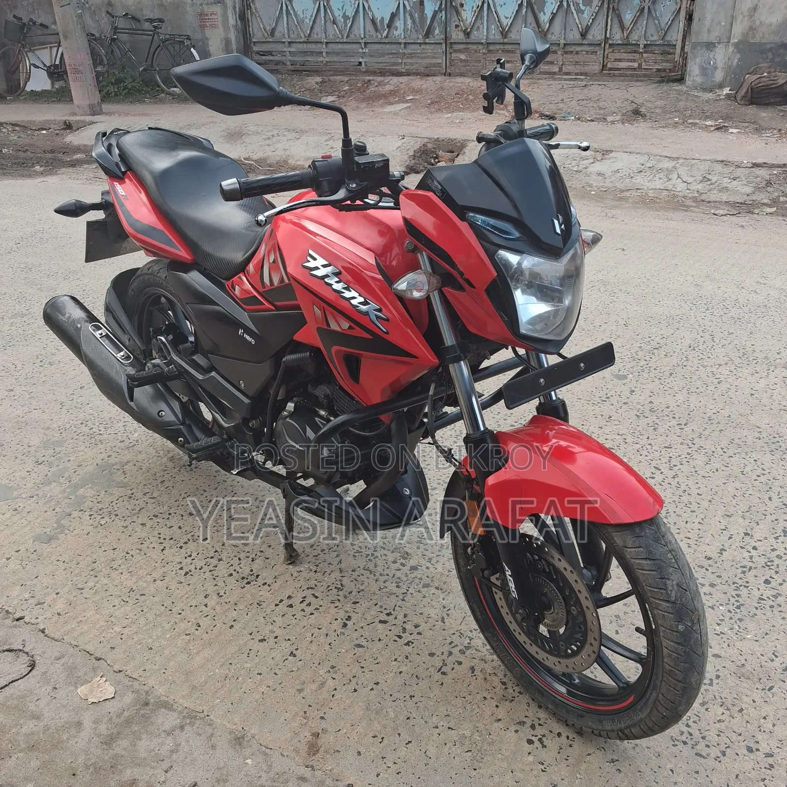 Hero Hunk 150R Xtec 2024 Red