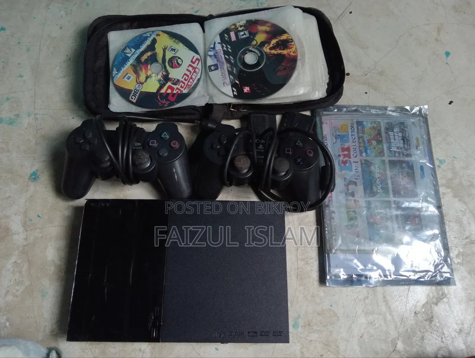 Playstation_2 With Remote or Cd Card