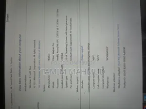 ল্যাপটপ ২জিবি ইন্টেল সেলেরন এসএসডি ৬০জিবি