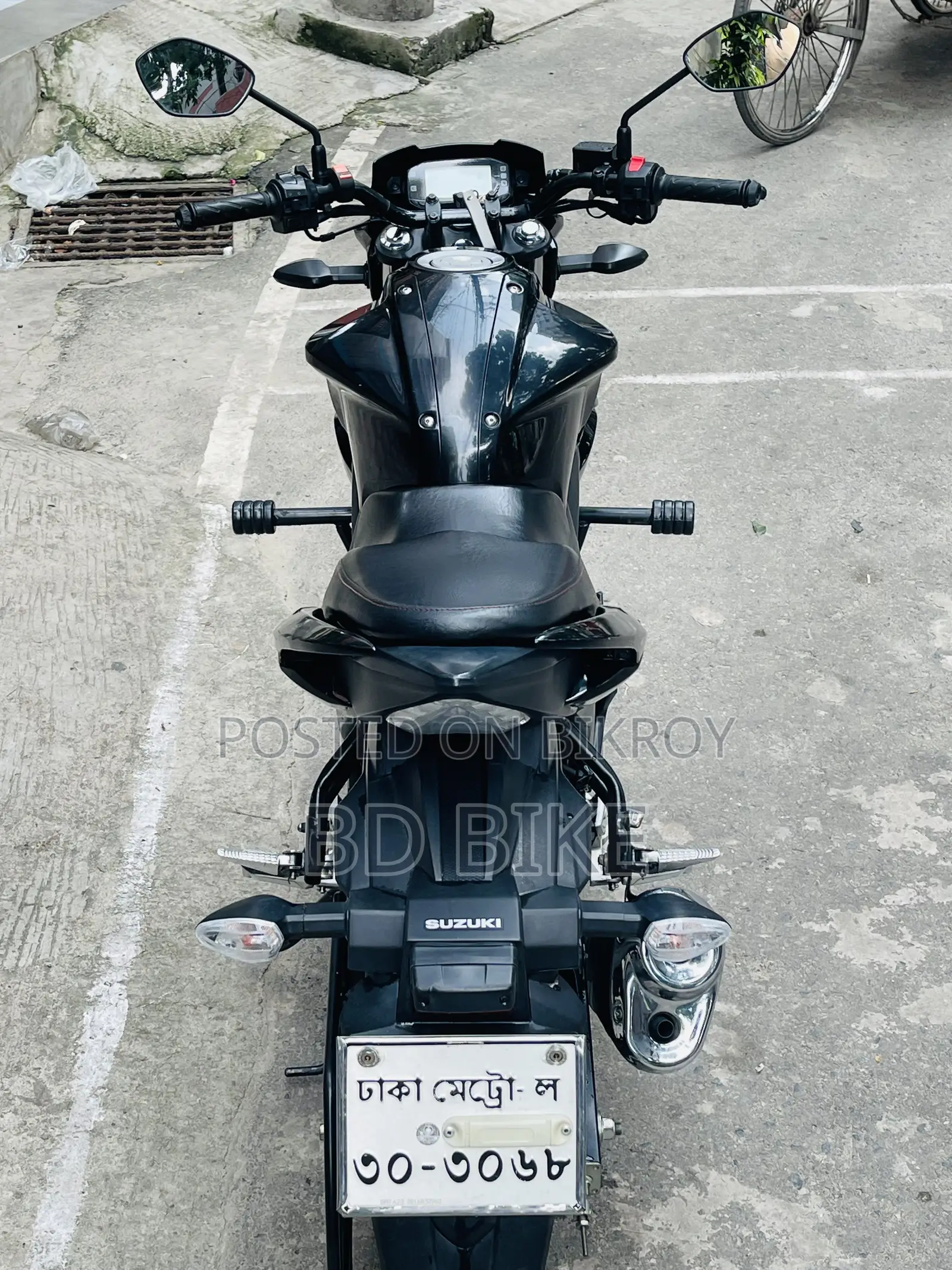 Suzuki Gixxer Monotone 2023 Black