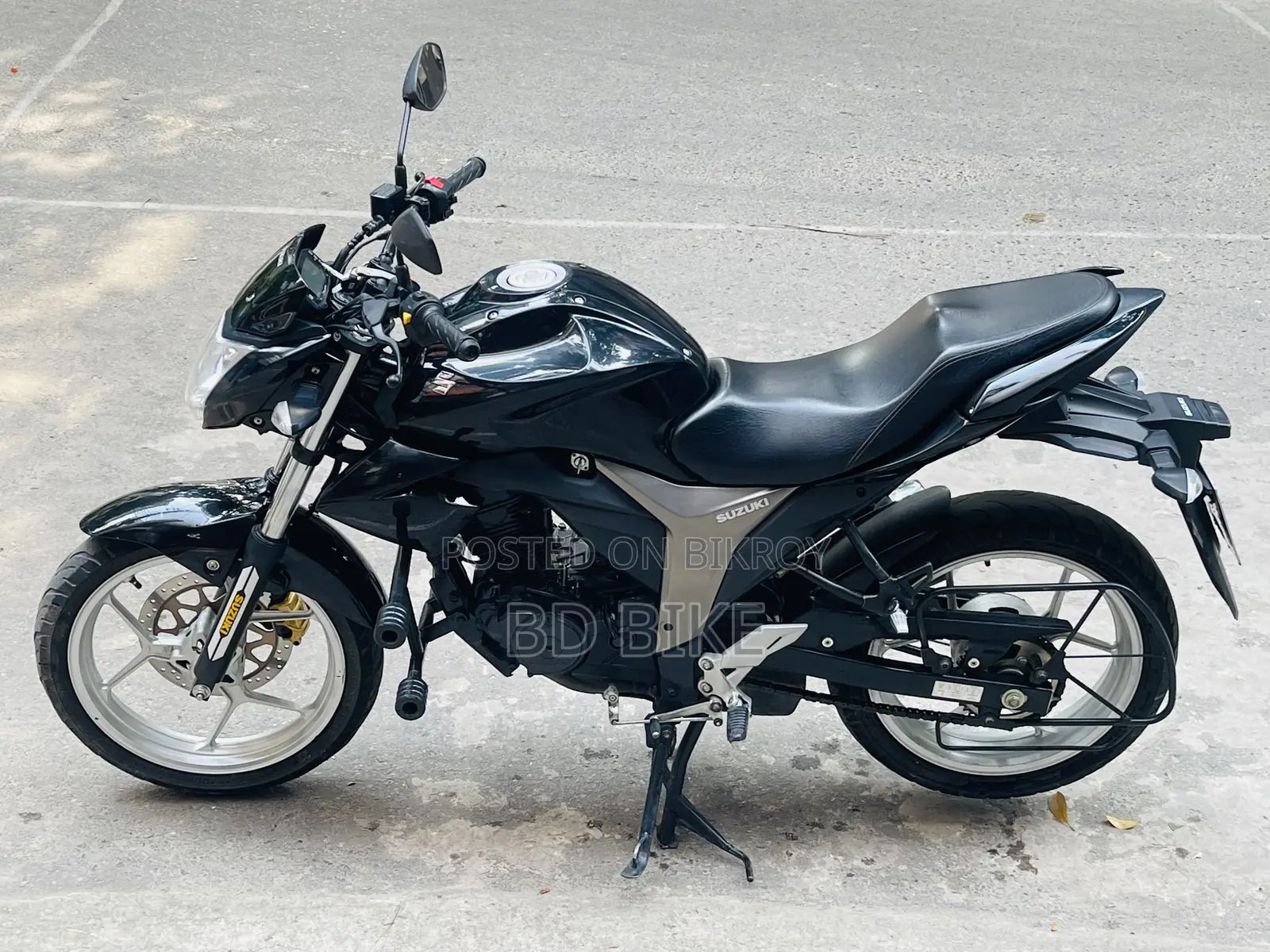 Suzuki Gixxer Monotone 2023 Black