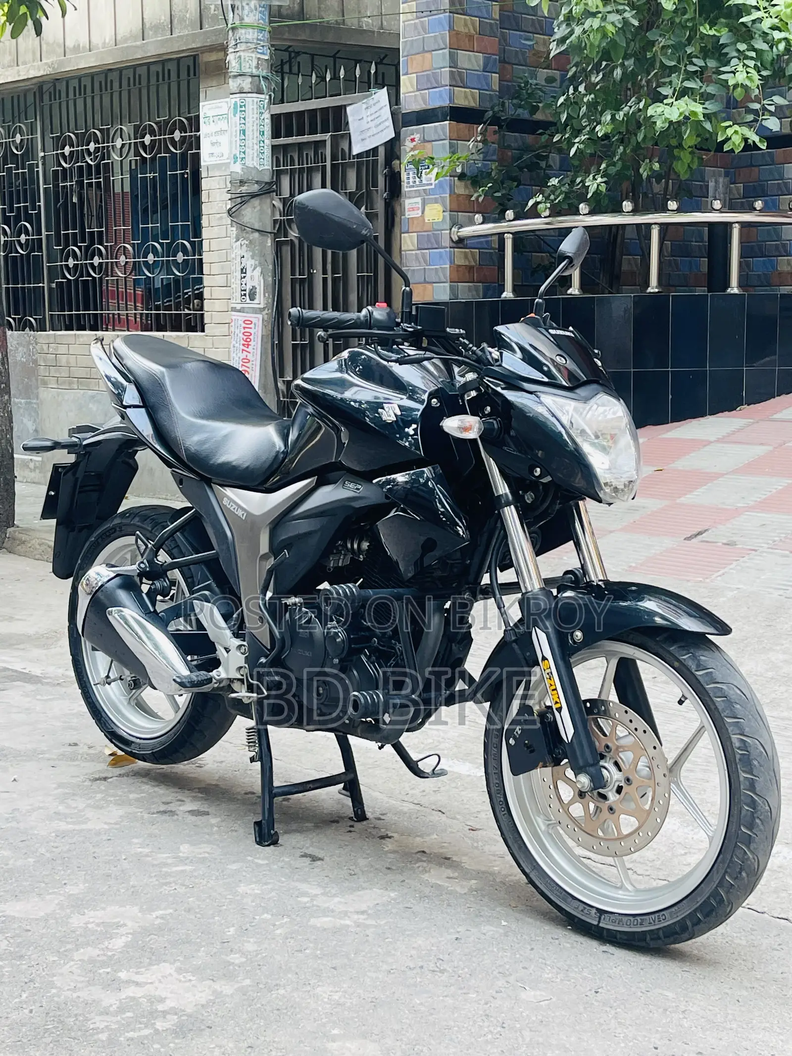 Suzuki Gixxer Monotone 2023 Black