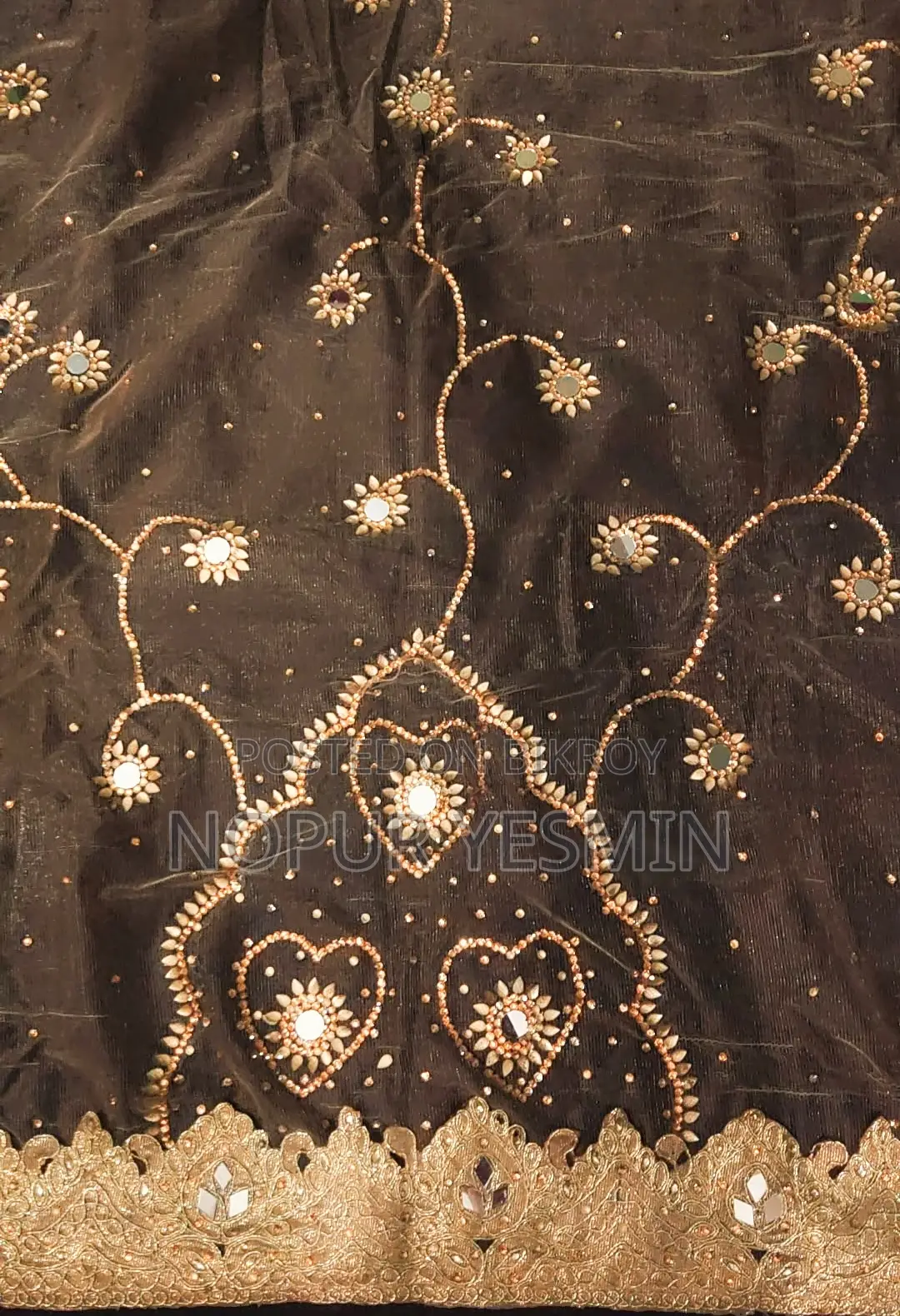 Handmade Embroidery Bridal Dupatta