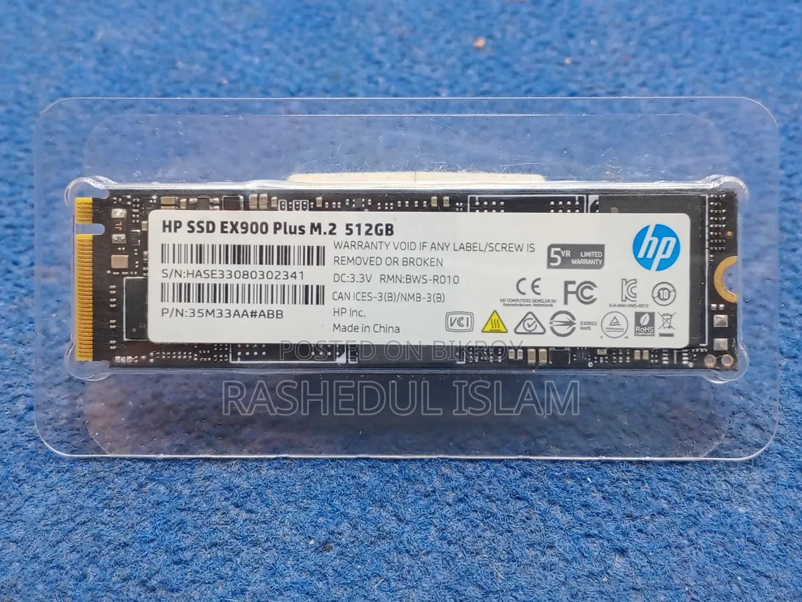 512 Gb Hp Ex900 Plus