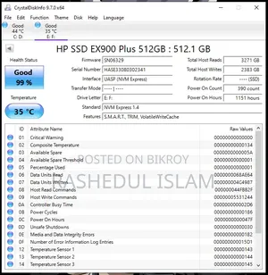 512 Gb Hp Ex900 Plus