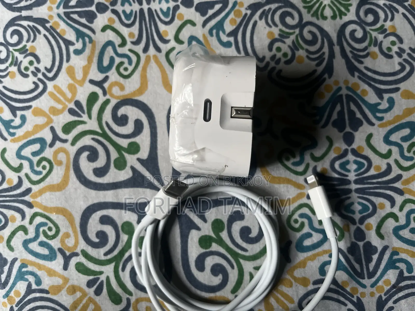 20w Apple Adapter With Cable