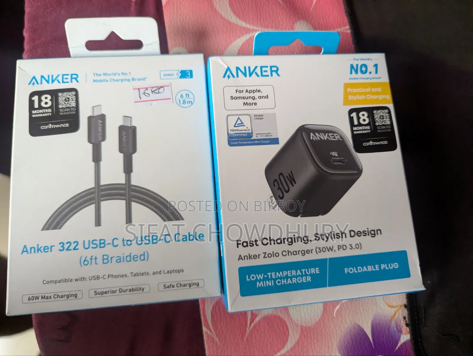 Anker 30 Watt Charger Used