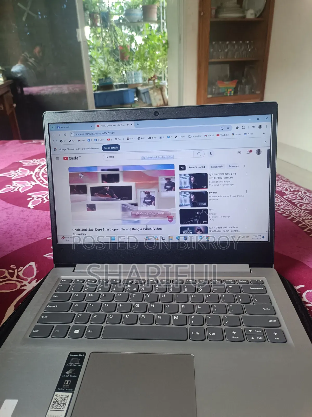 নতুন ল্যাপটপ Lenovo IdeaPad S145 16GB Intel Core I5 SSHD+SSD 1T