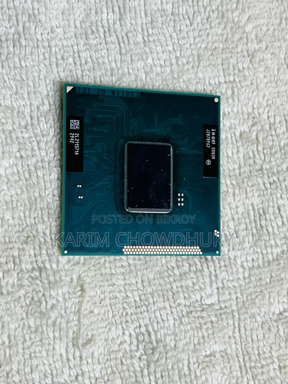 Intel Processor (Laptop CPU)