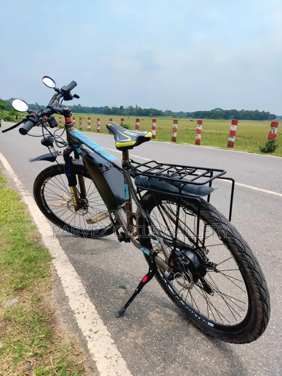Foxter 26" ইলেকট্রিক বাইসাইকেল | ৫০ কিমি ব্যাকআপ | পেট্রোলের খরচ কমান