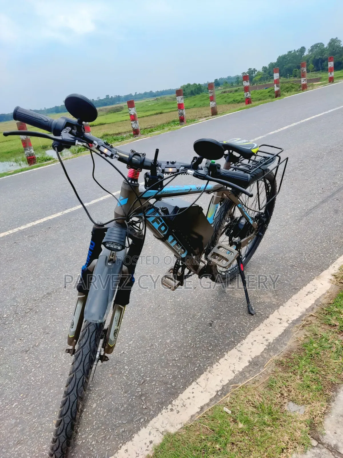 Foxter 26" ইলেকট্রিক বাইসাইকেল | ৫০ কিমি ব্যাকআপ | পেট্রোলের খরচ কমান