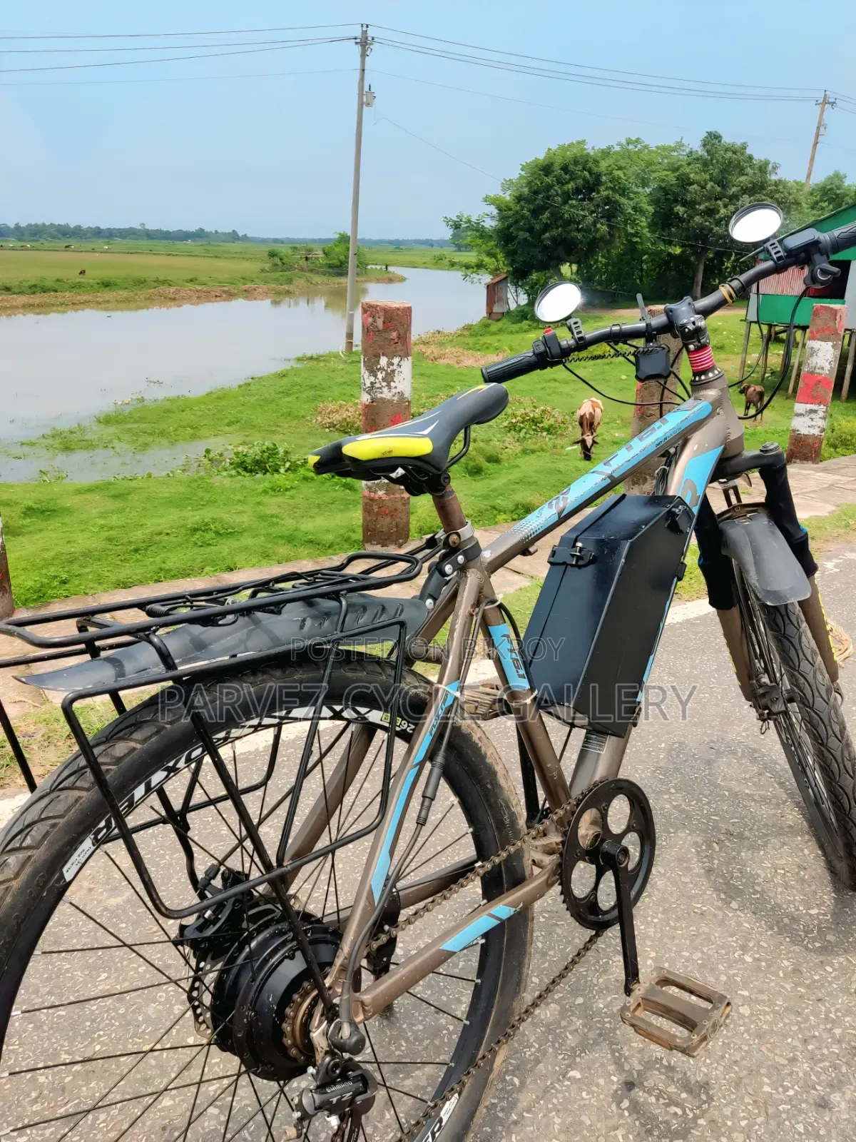 Foxter 26" ইলেকট্রিক বাইসাইকেল | ৫০ কিমি ব্যাকআপ | পেট্রোলের খরচ কমান