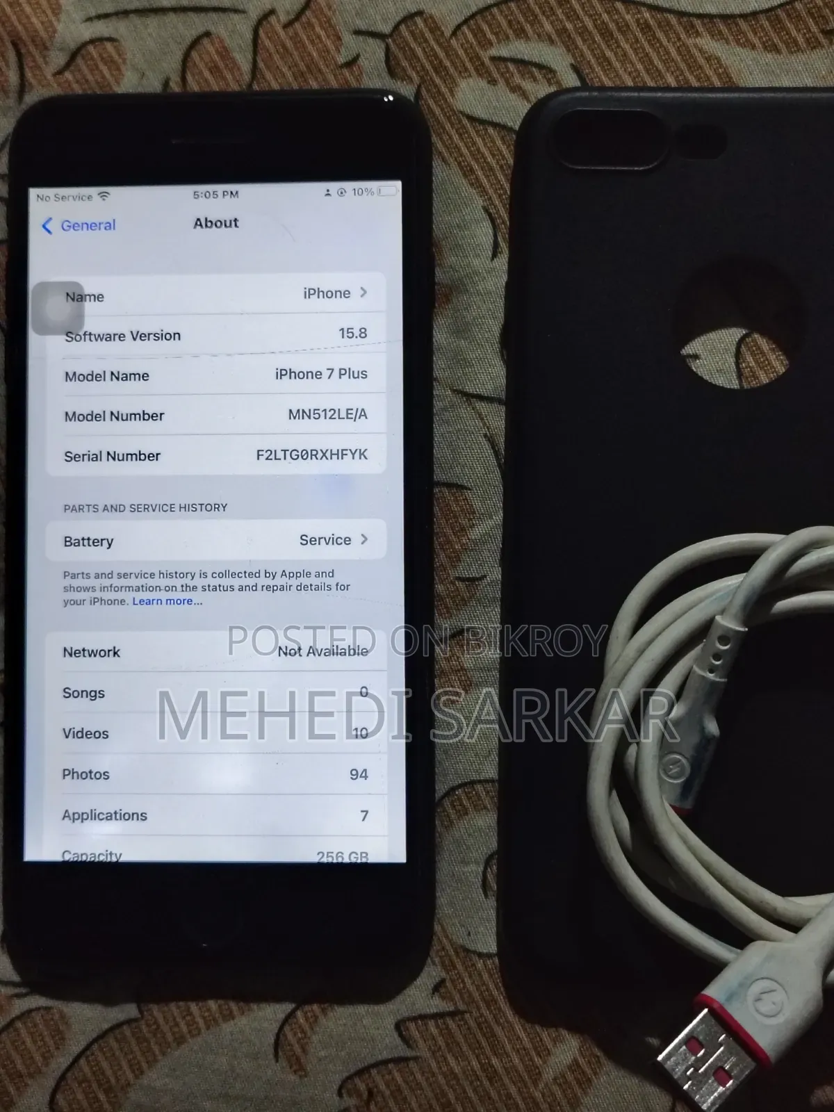 Apple iPhone 7 Plus 256 GB Black