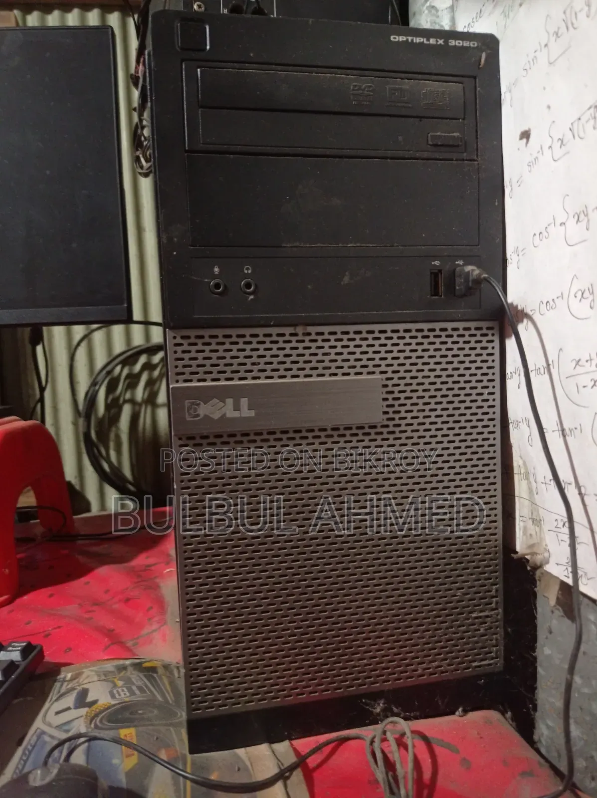 Desktop Computer Dell OptiPlex 3020 8GB Intel Core I5 SSD 640GB