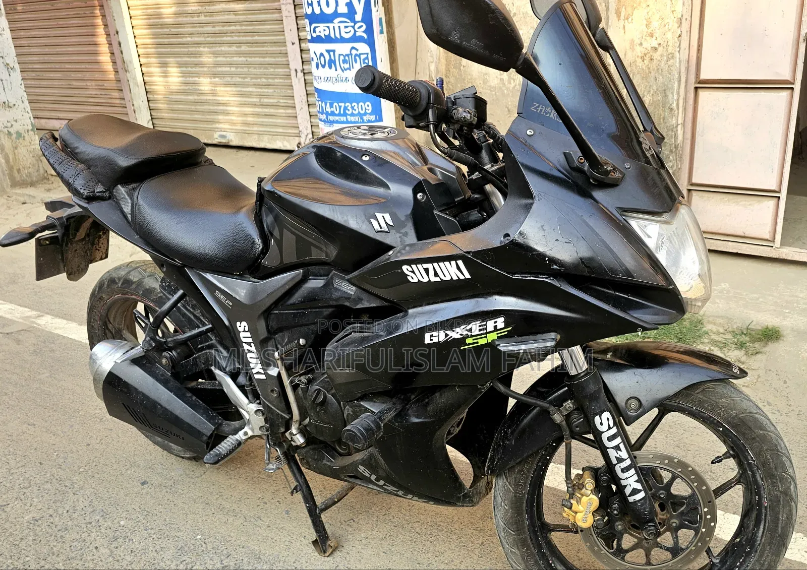Suzuki Gixxer SF 2017 Black