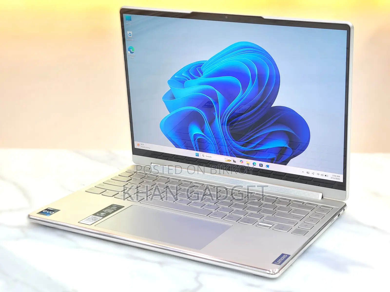 Laptop Lenovo 16GB Intel Core I7 SSD 1T