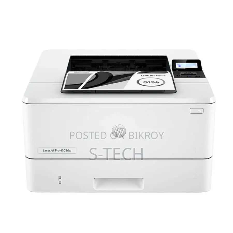 HP Laserjet Pro 4003dw Single Function Mono Laser Printer