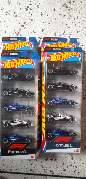 Hot Wheels F1 5 Pack