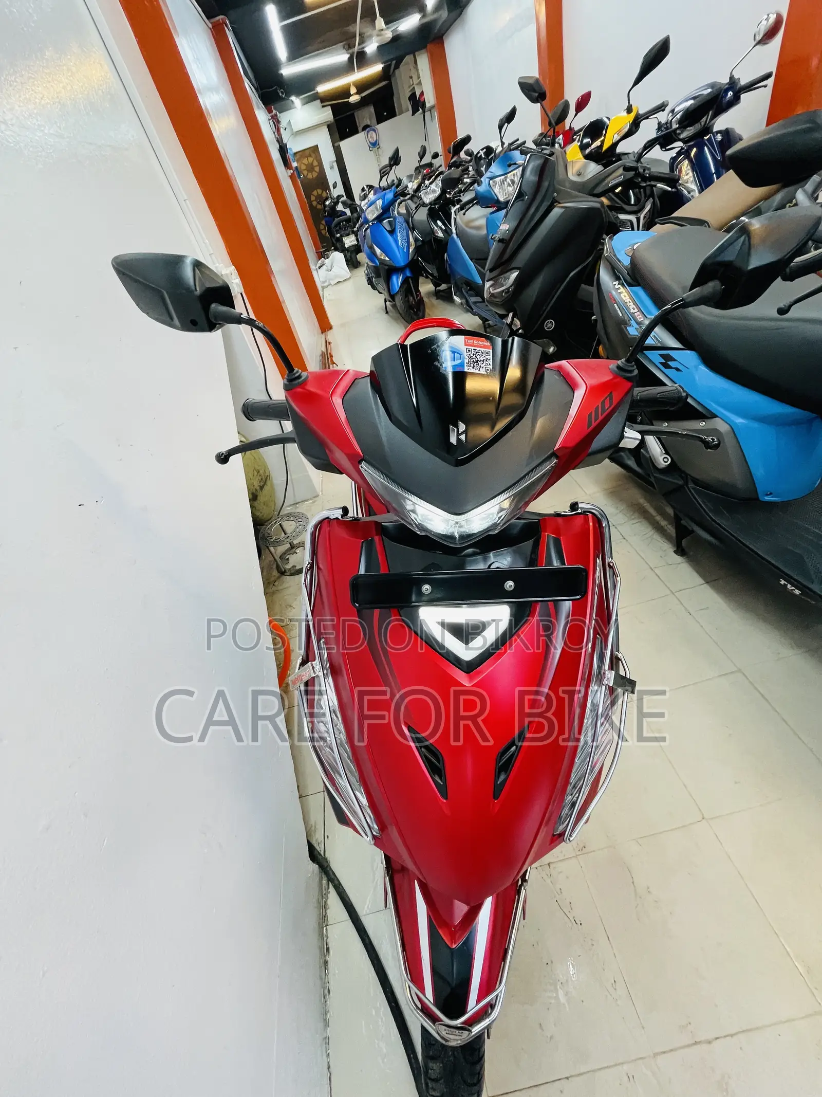 Hero Maestro EDGE 110 XTEC 2023 Blue