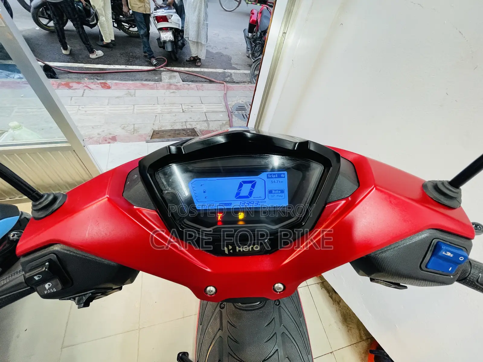 Hero Maestro EDGE 110 XTEC 2023 Blue