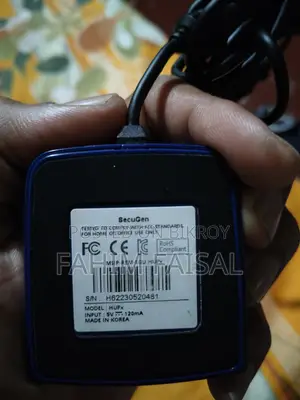 Fingerprint Scanner. Secugen Made in Korea