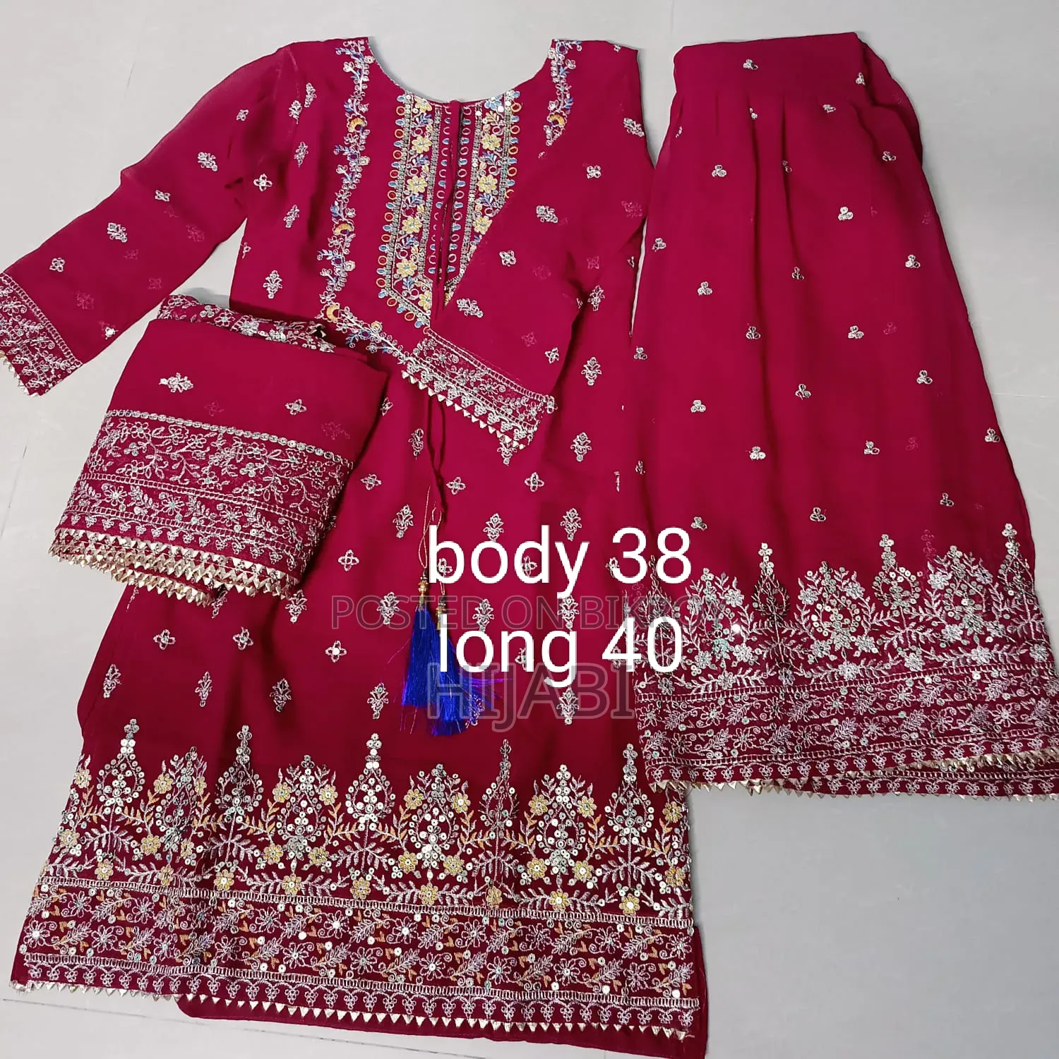Gharara Three Piece