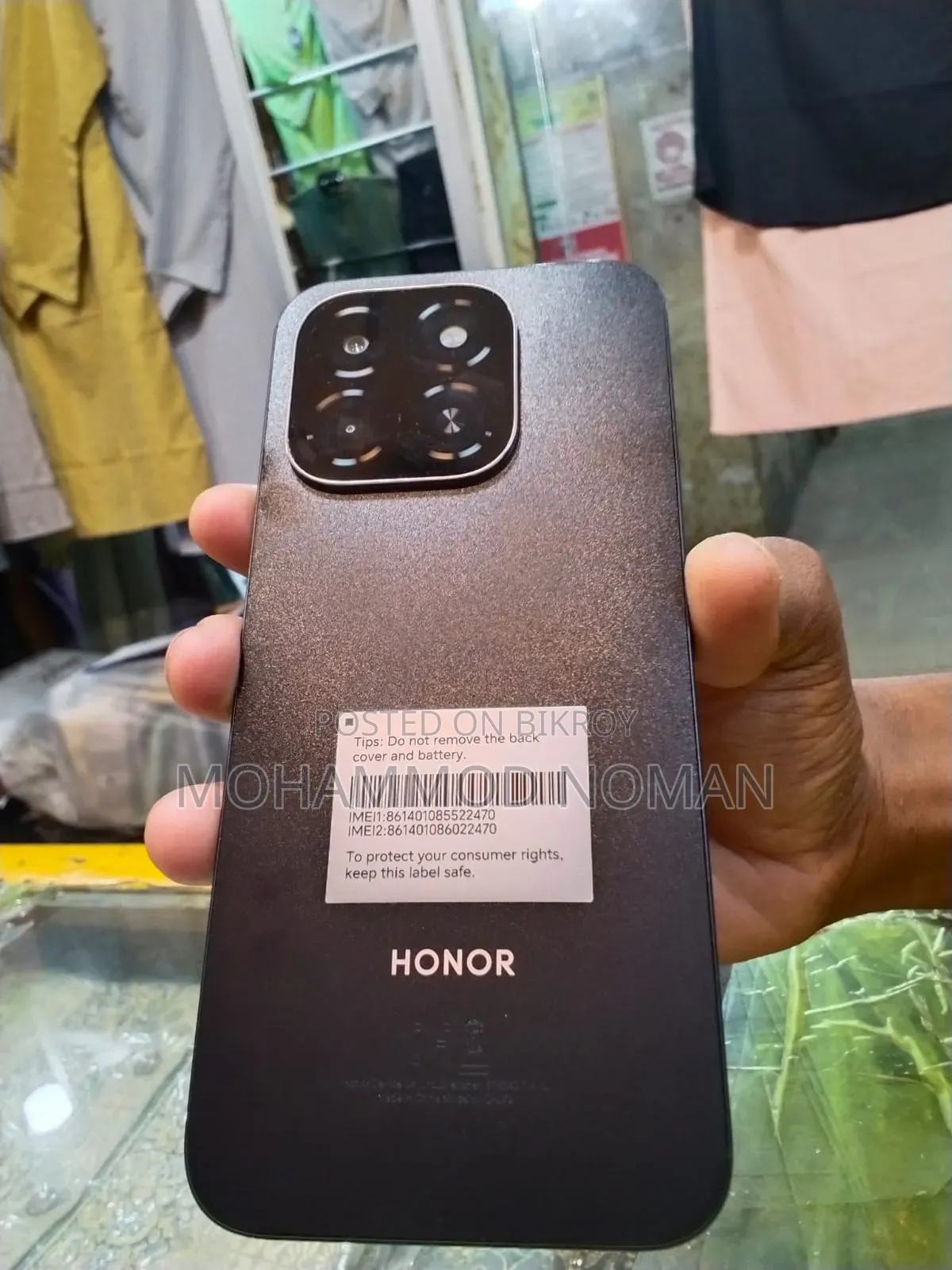 Honor X6C 128 GB Black
