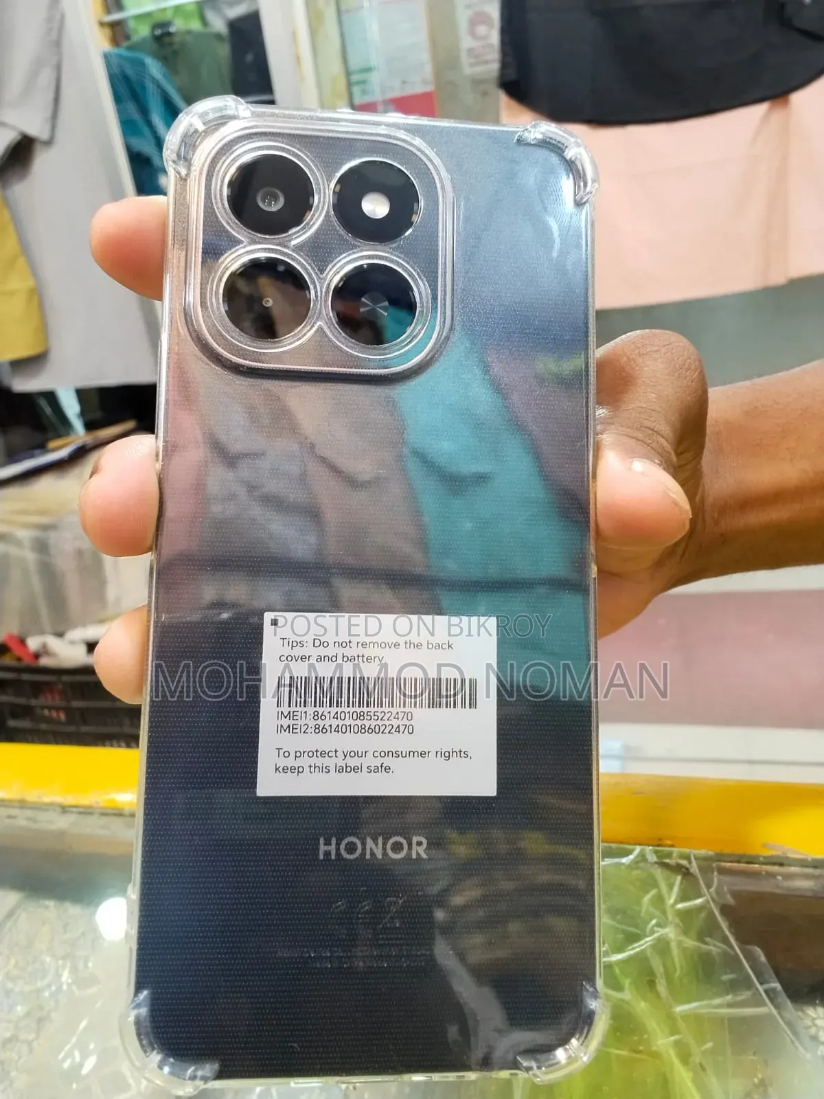 Honor X6C 128 GB Black
