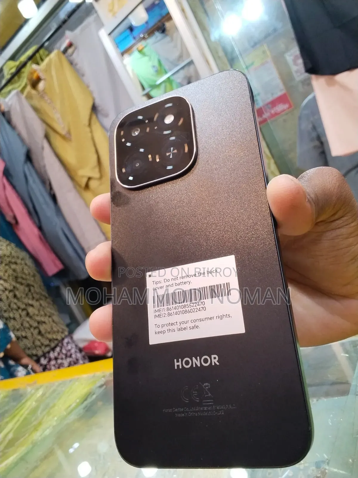 Honor X6C 128 GB Black