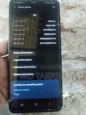 Samsung Galaxy M02 32 GB Blue
