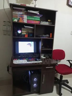Computer Table and Book Shelf