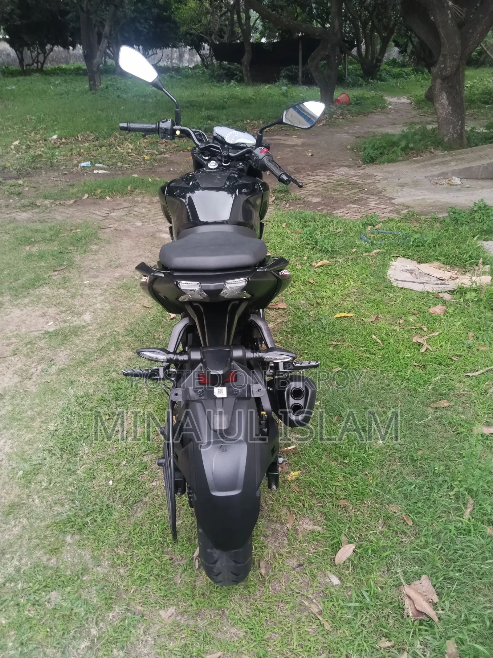 New Bajaj Pulsar 250 2024 Black