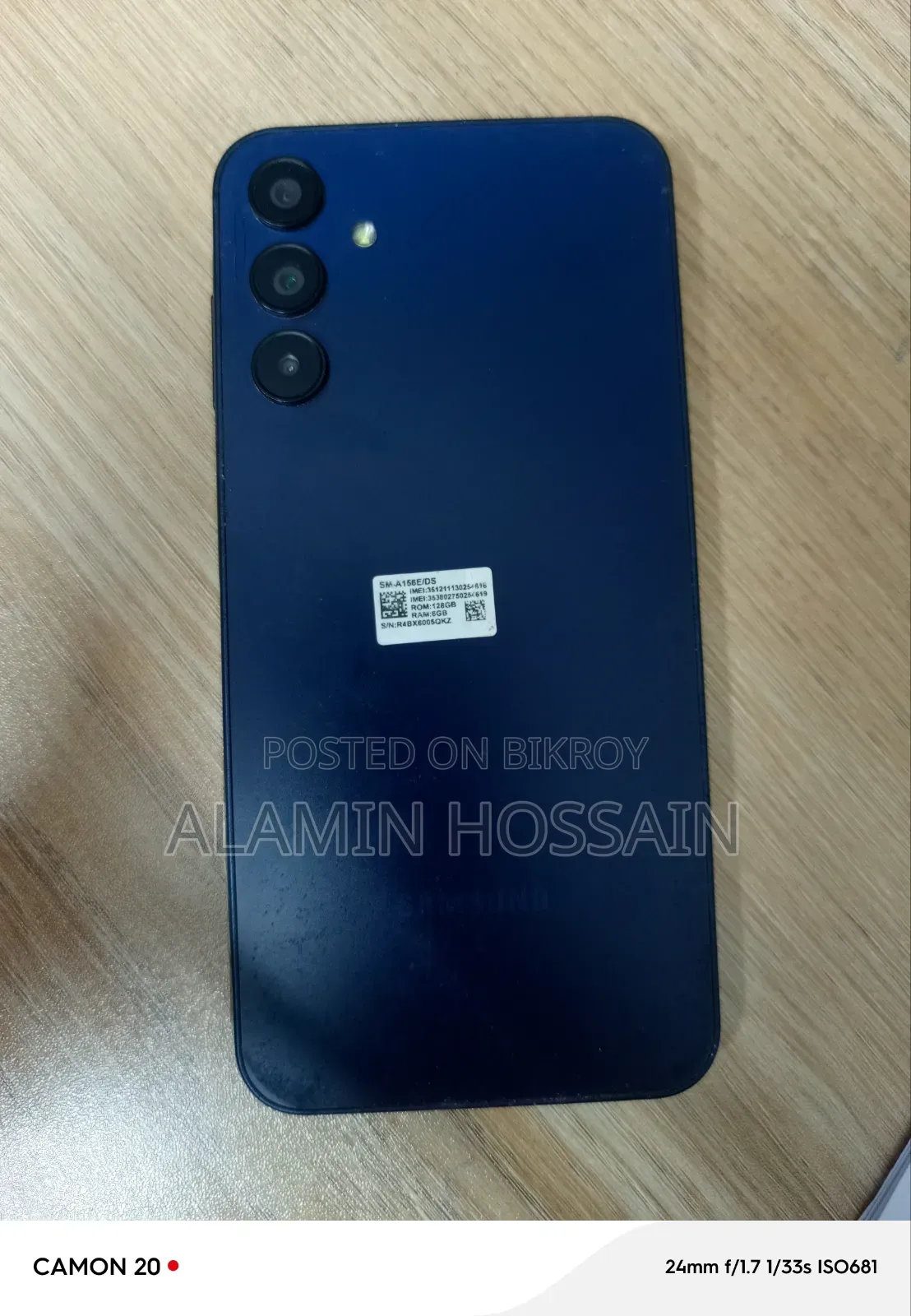 Samsung Galaxy A15 5G 128 GB Blue