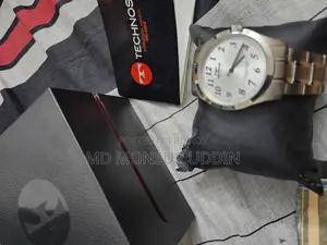 টেকনোস টিএসএম৯০৫আইএস পুরুষদের সিলভার রিস্টওয়াচ