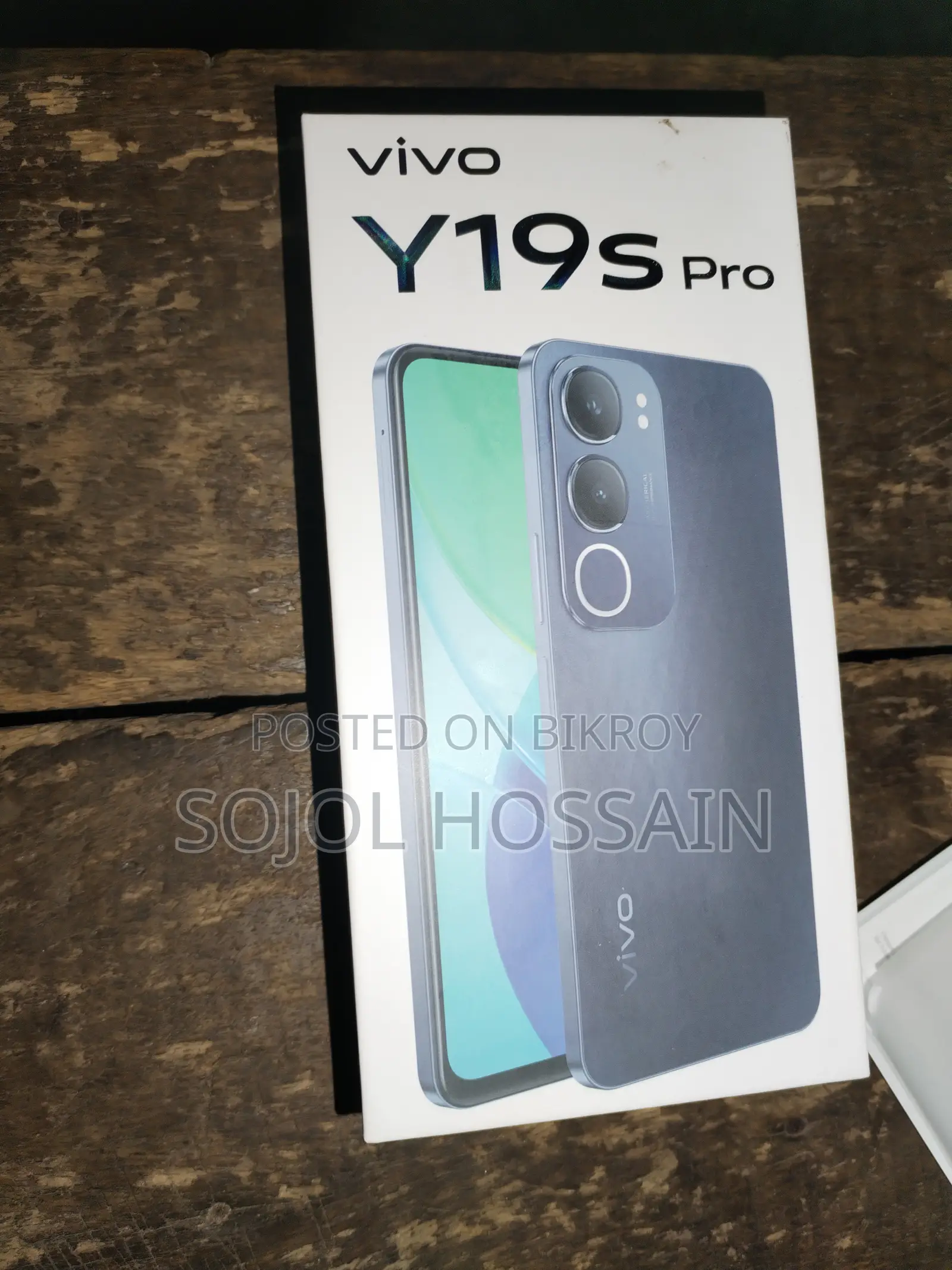 New Vivo Y19s Pro 128 GB Black