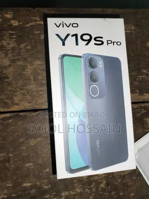New Vivo Y19s Pro 128 GB Black